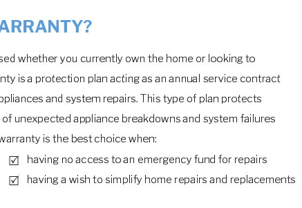 home warranty deductibles